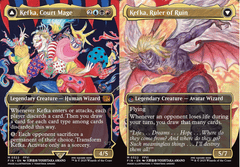 Kefka, Court Mage // Kefka, Ruler of Ruin (0322) - Foil - Borderless